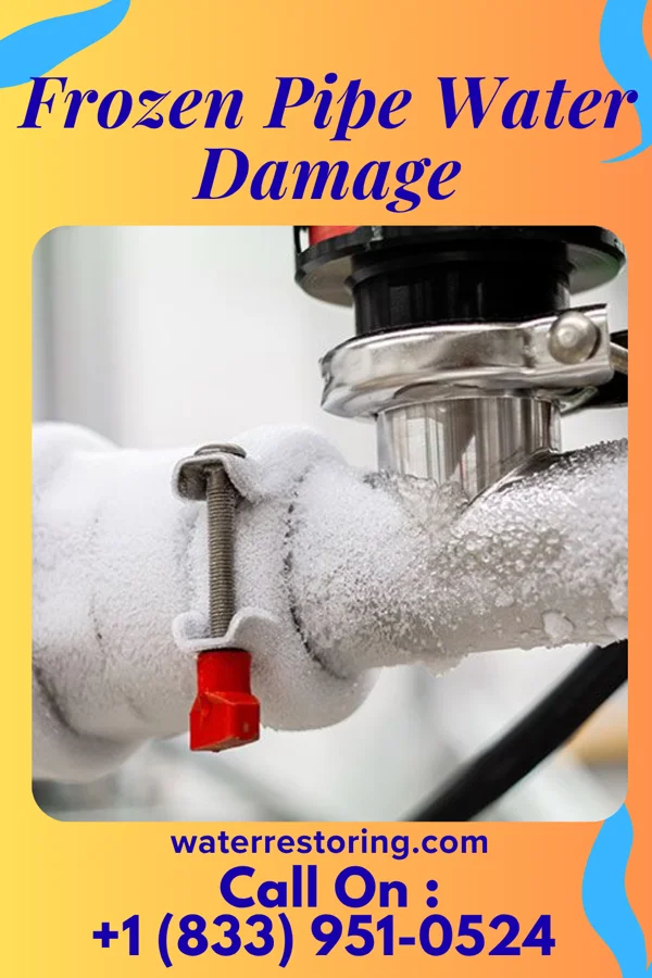 Frozen Pipe Water Damage in St. David, IL